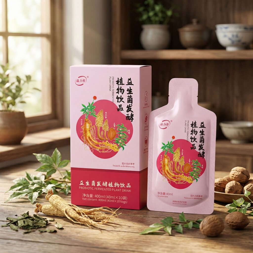 益力养粉色系列产品展示