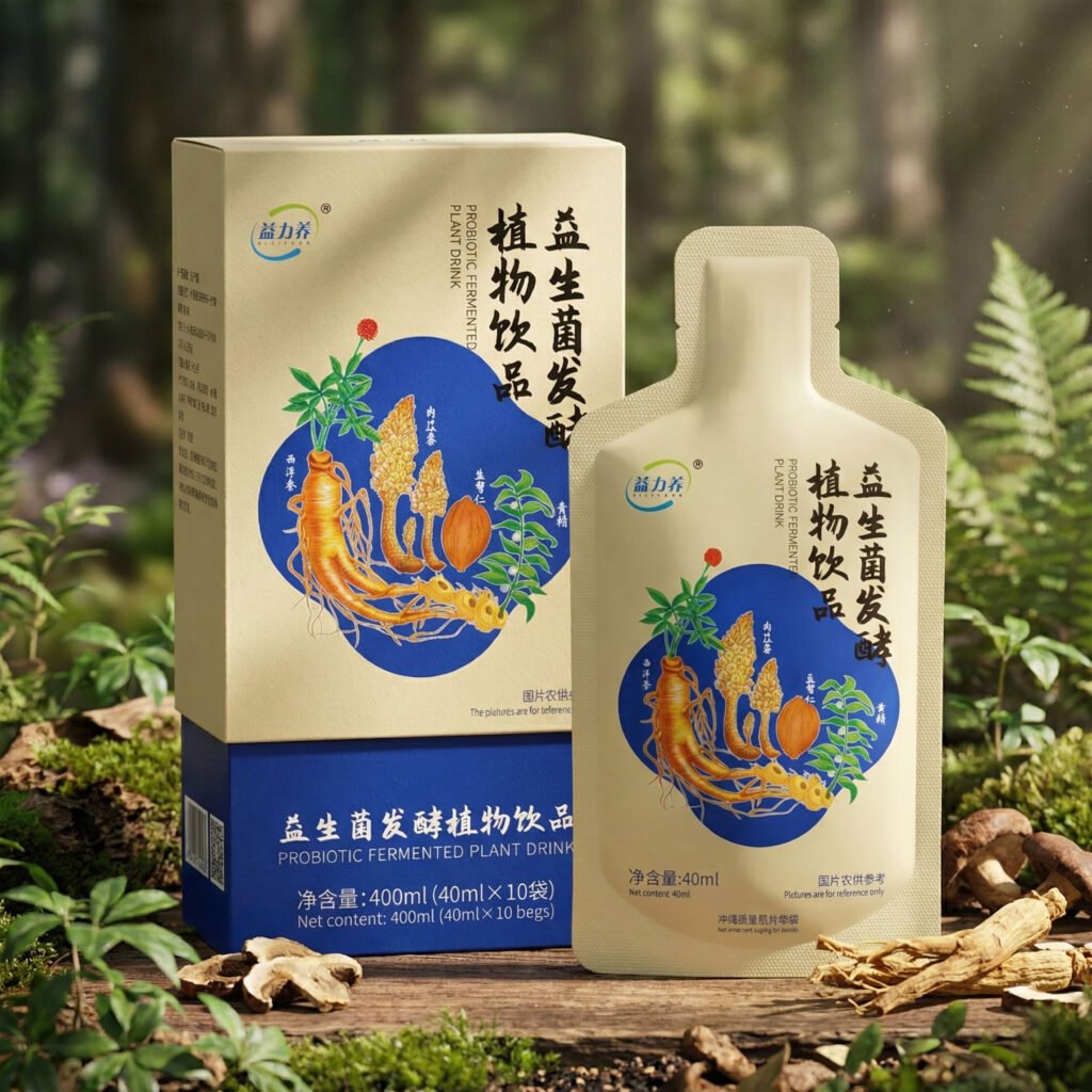 益力养产品与自然场景