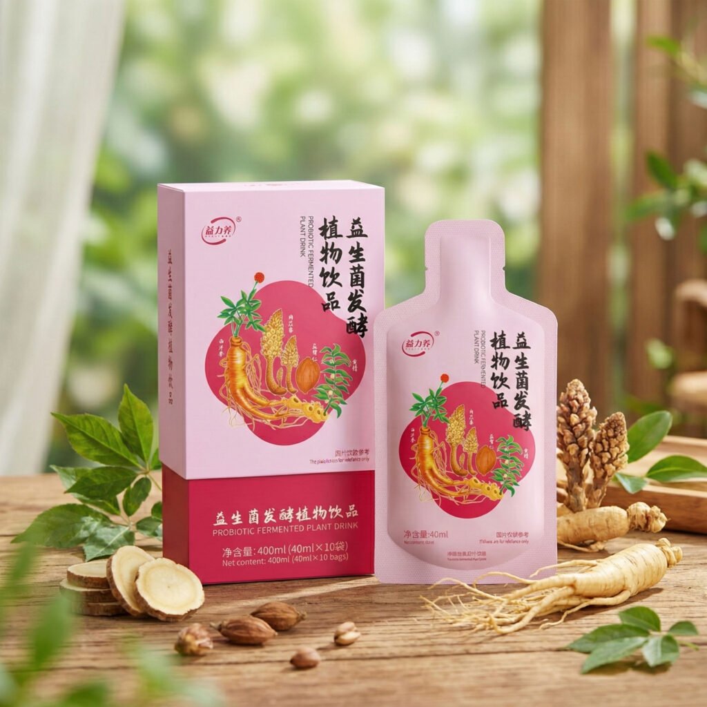 益力养粉色系列产品展示