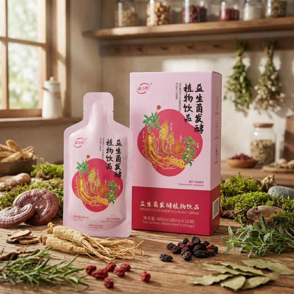 益力养粉色系列产品展示